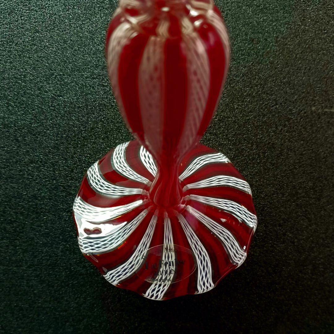 MURANO La Fenice ムラノ 金彩 レース ゴブレット グラス