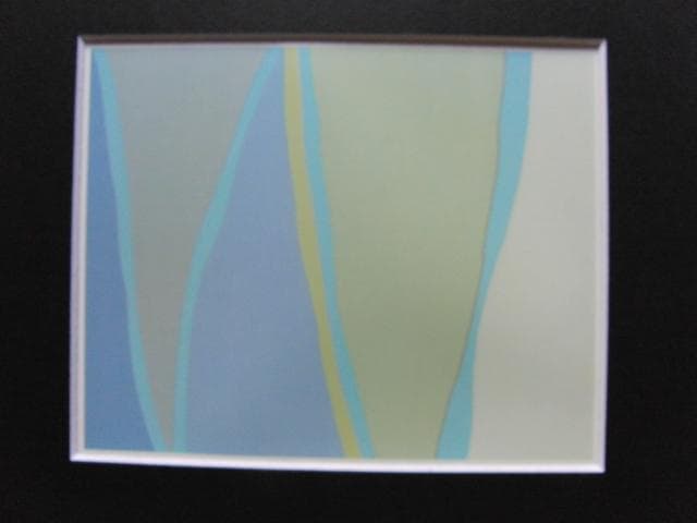 藤井孝次朗、流 '85-17、希少な画集より、新品高級額・額装付