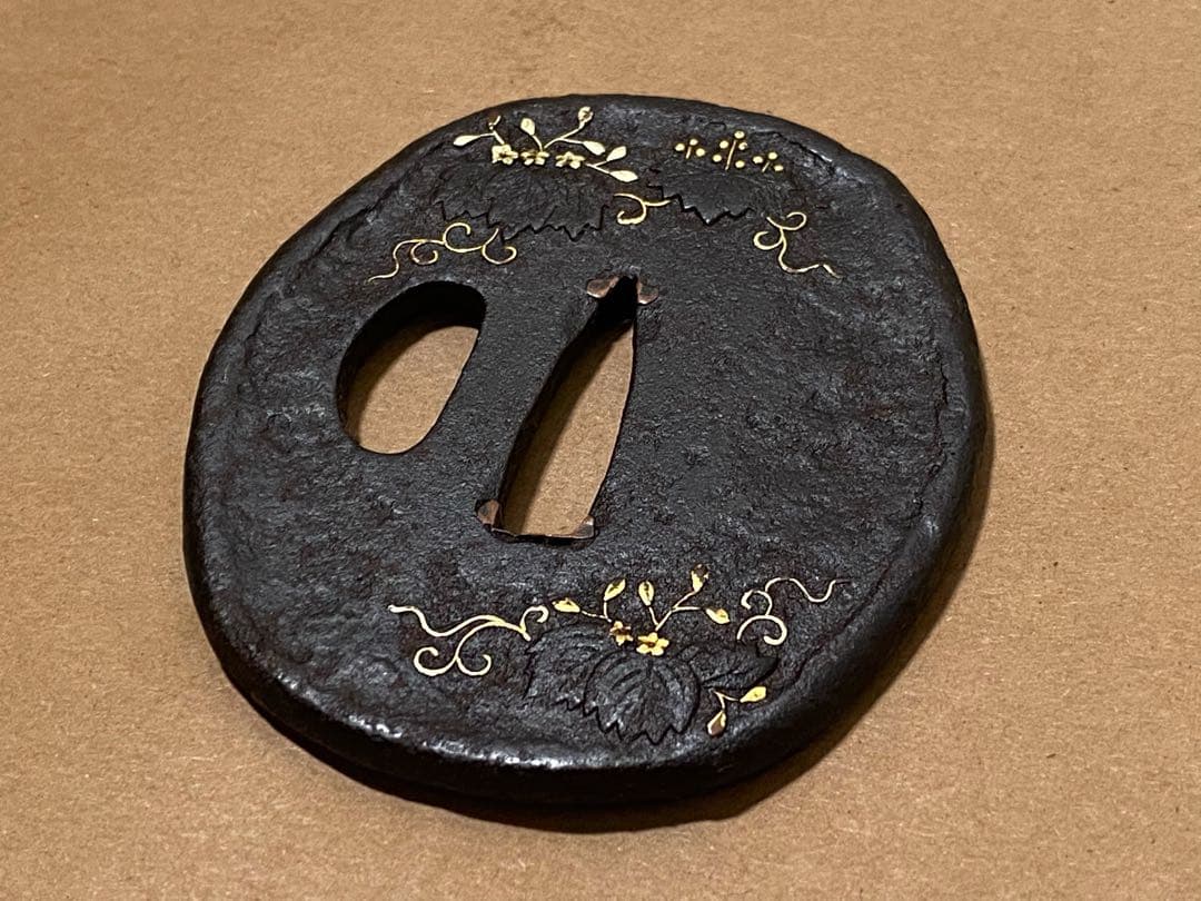 刀装具　鉄鍔　鐔　⑧ 武具　刀