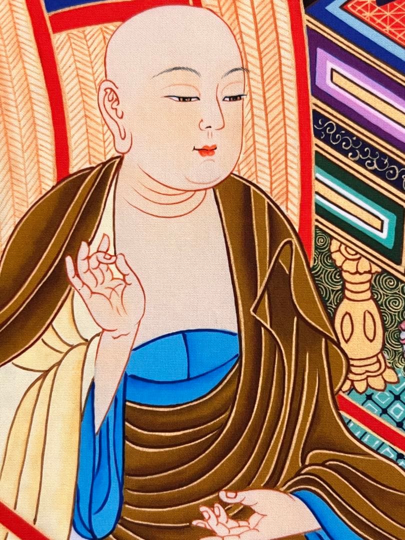 授戒本尊 仏画仏教美術 掛け軸 掛軸 茶掛 菩薩 日本画 骨董 書画