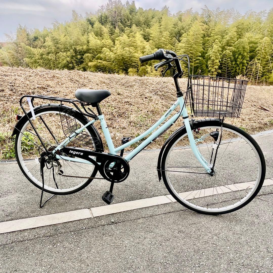 丸石サイクル LEGERE 26型 6段変速オートライト【大阪吹田・整備済み】