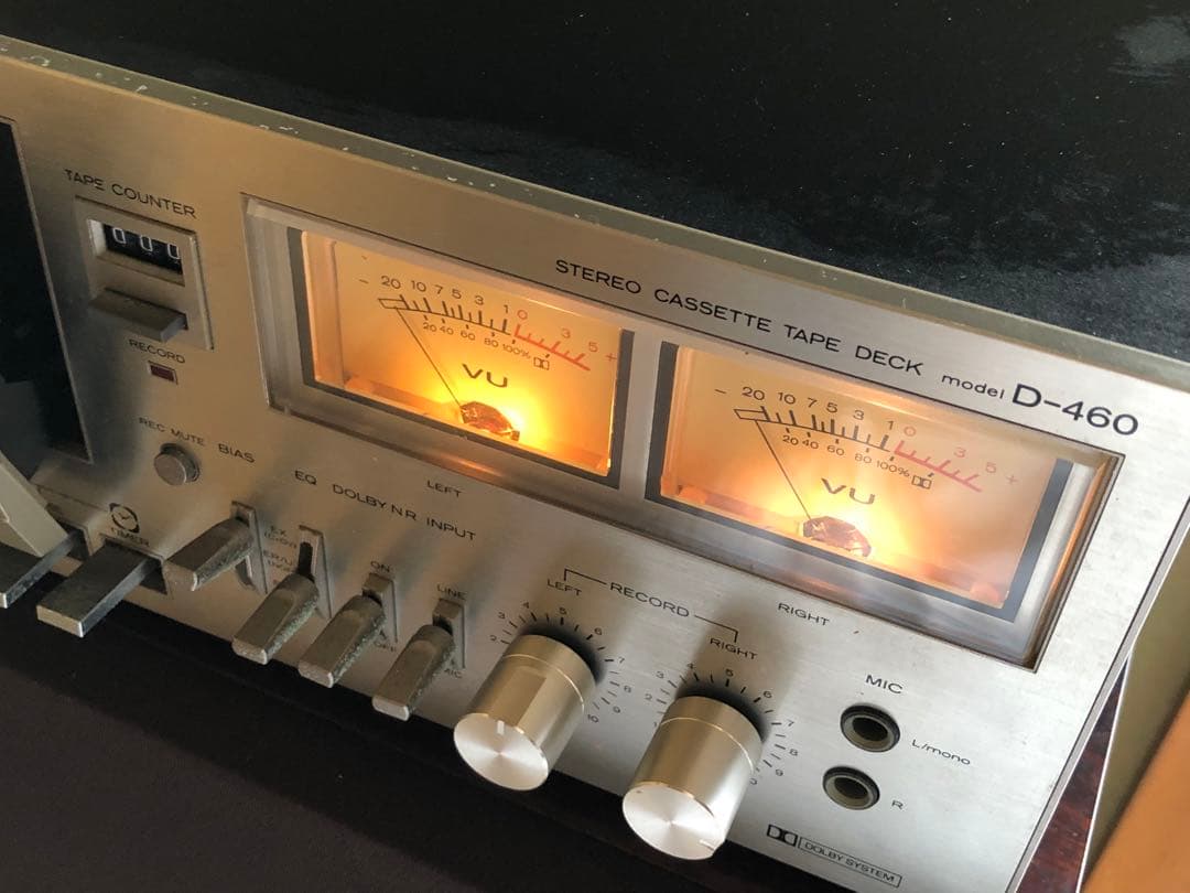 【HITACHI】Lo-D ステレオカセットデッキ D-460