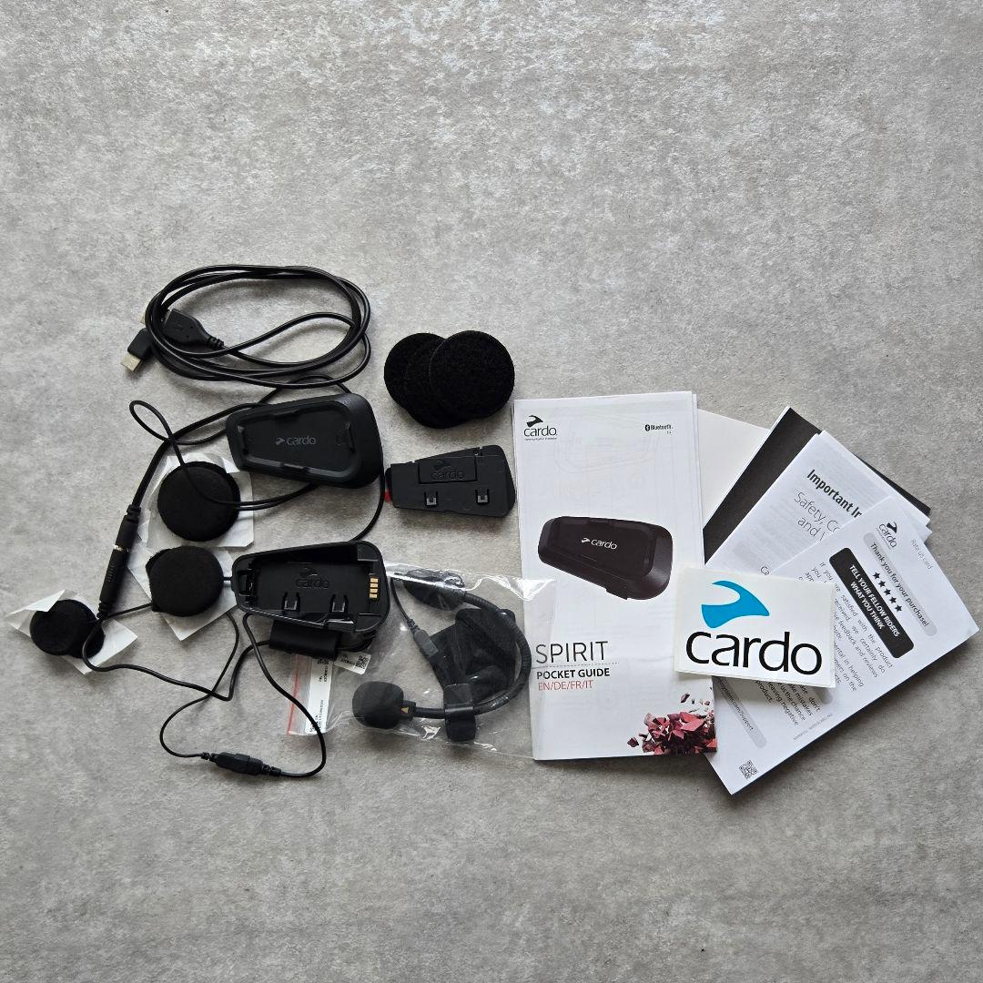 Cardo spirit バイク用インカム