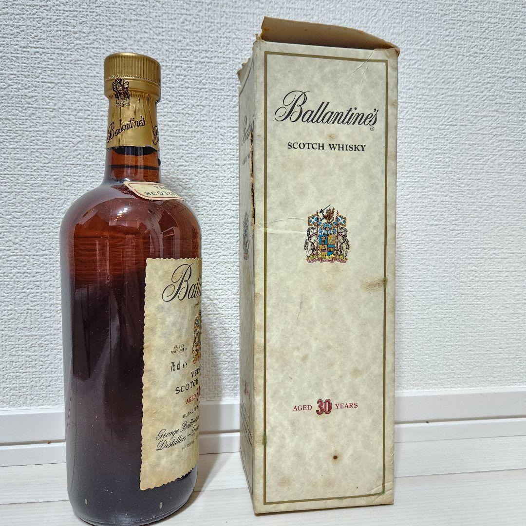 【未開栓】 Ballantine 30年 very old scotch