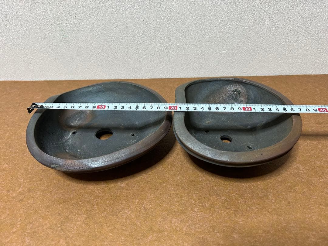 竹鳳　焼締変形盆栽鉢　貴風盆栽　小品盆栽　文人木　寄せ植え　山野草