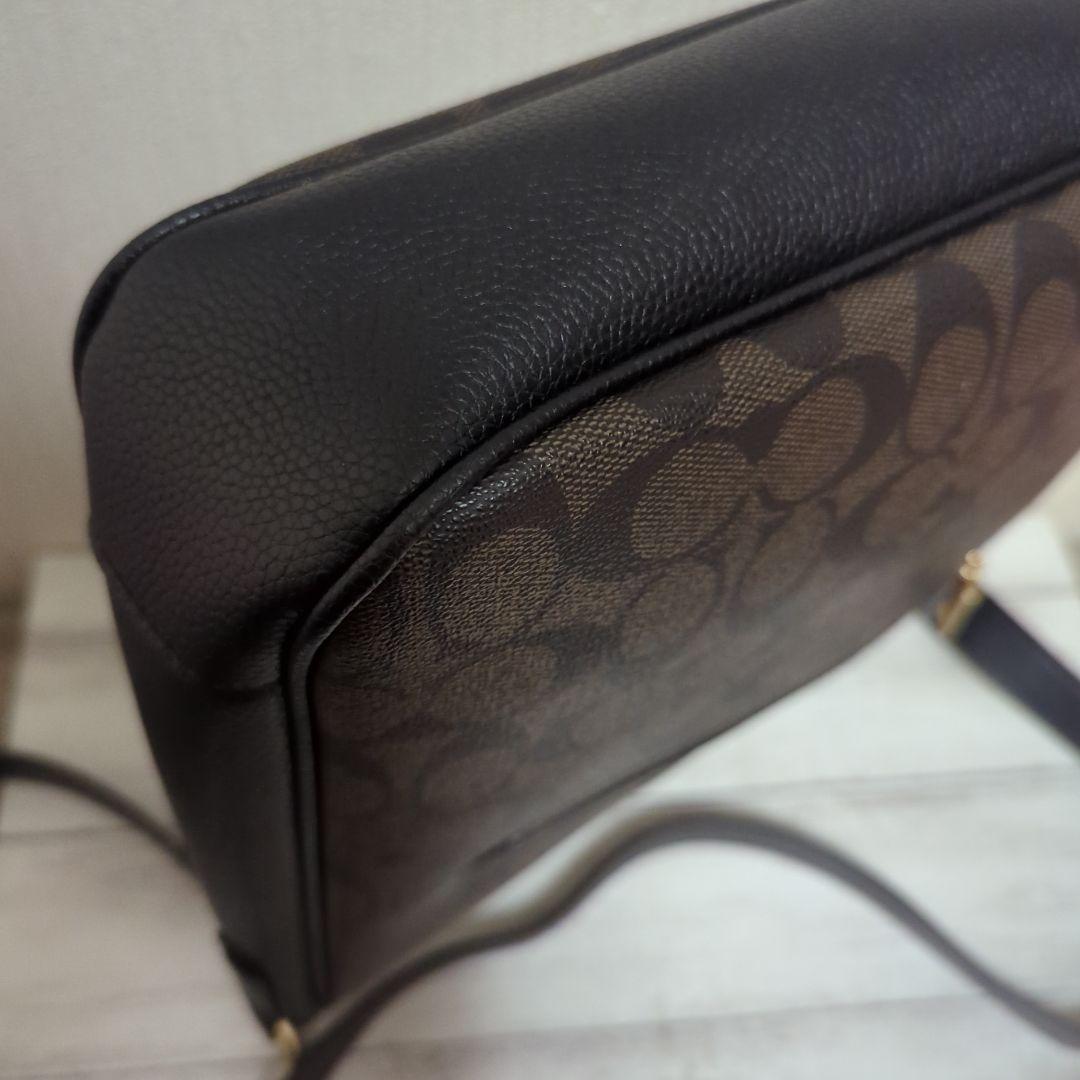 COACH　コーチ　ショルダーバッグ　ブラウン
