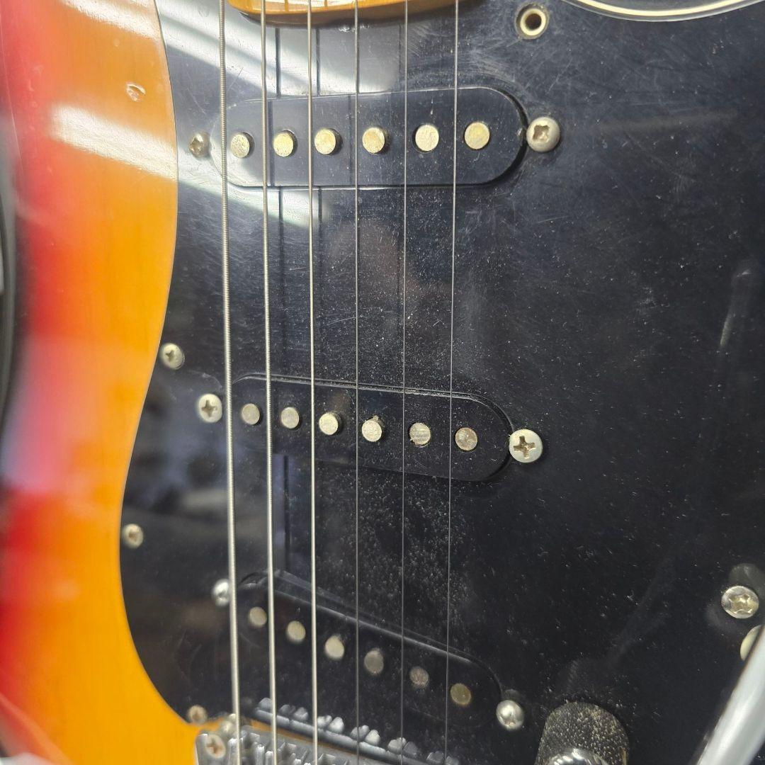 ジ*グ様 カスタマイズエレキギター　FERNANDESプレート　fenderピッ