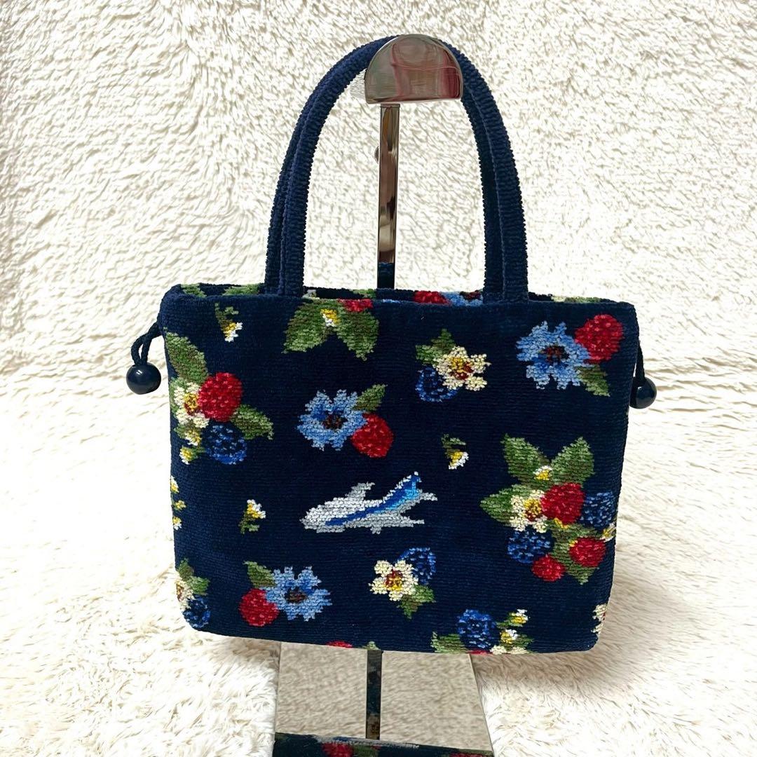 【未使用】フェイラー ANA コラボ 手つき巾着 バッグ ミュルミュール レア