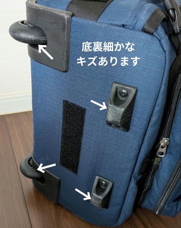 美品 モンベル スーツケース キャリーバッグ　リュック　バックパック　4WAY