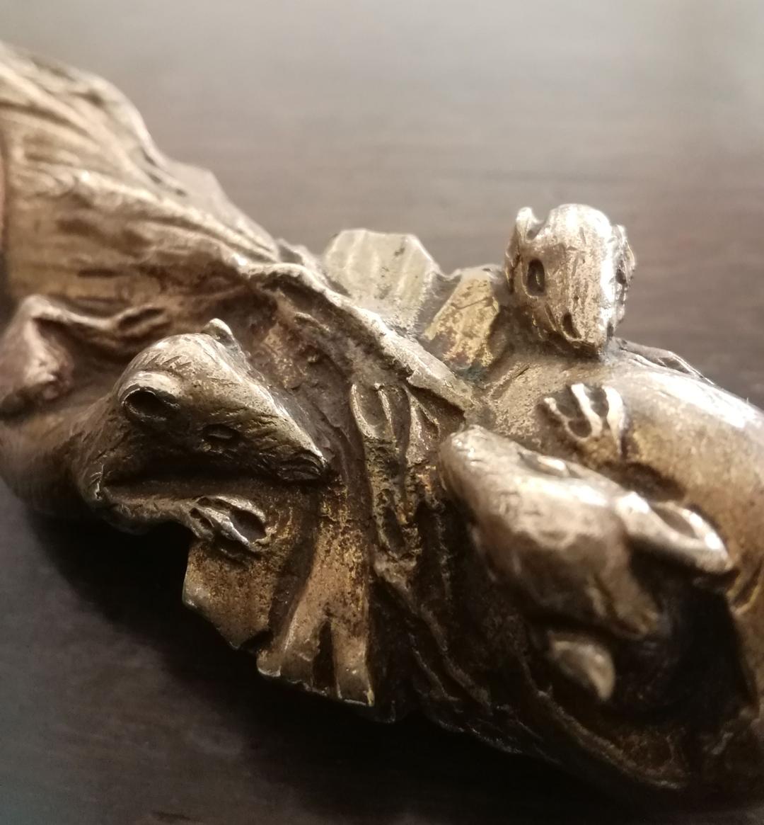 逸品　紙切り　ペーパーナイフ　英国ヴィクトリア期アール・ヌーヴォー　アンティーク