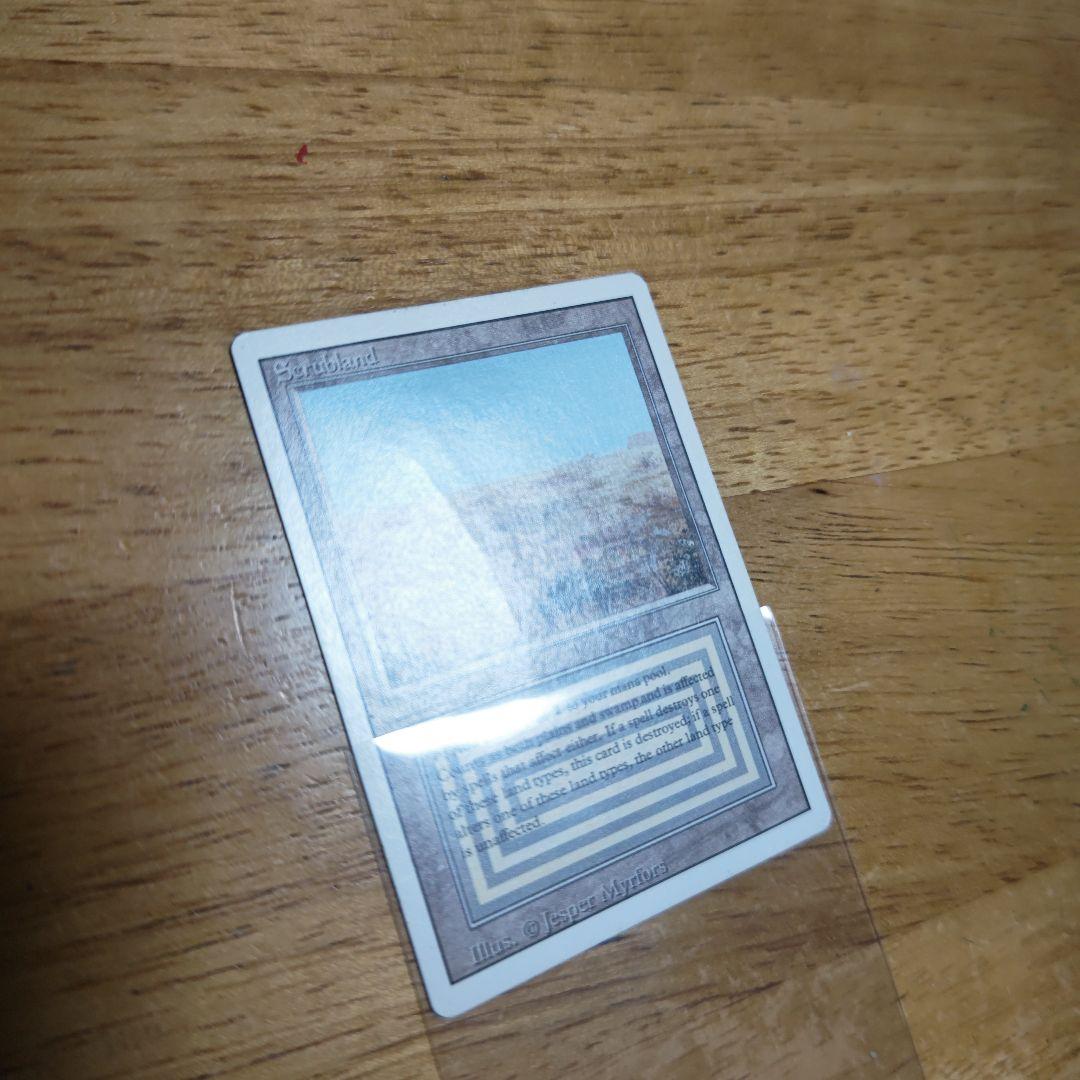 【断捨離】MTG 悲しみのscrubland【説明必読】