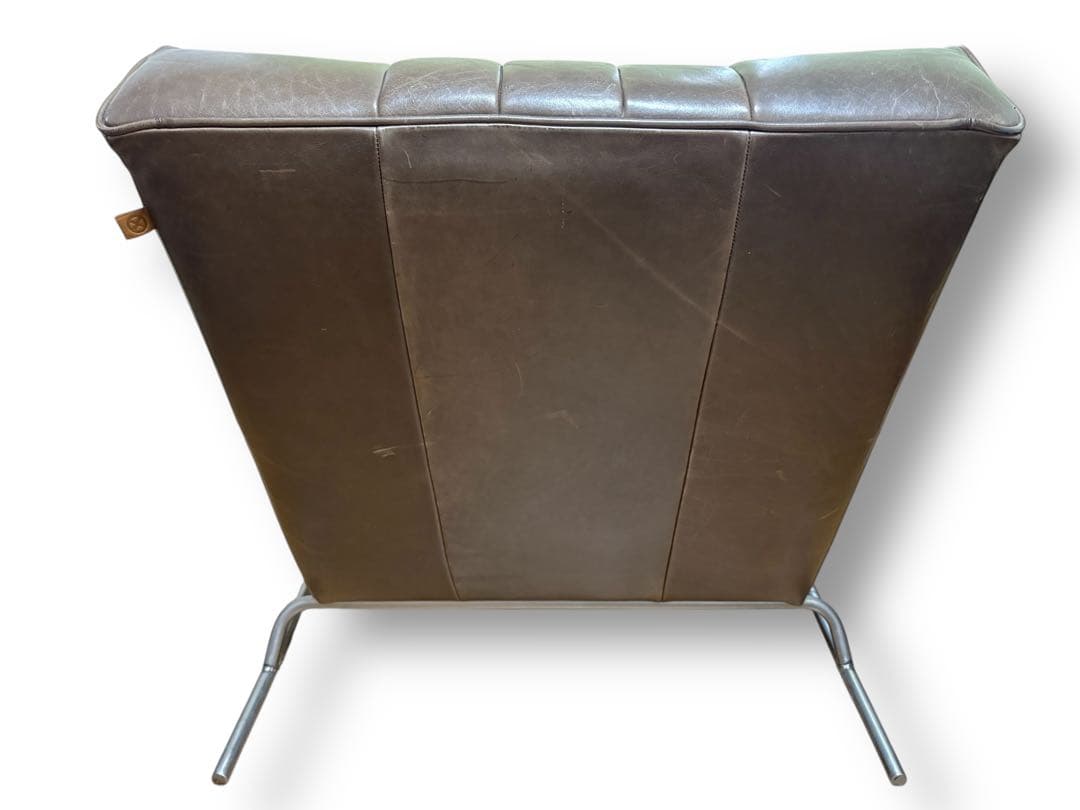 クラッシュゲート　シングル　ソファ　レザー　マック3 オイルレザー