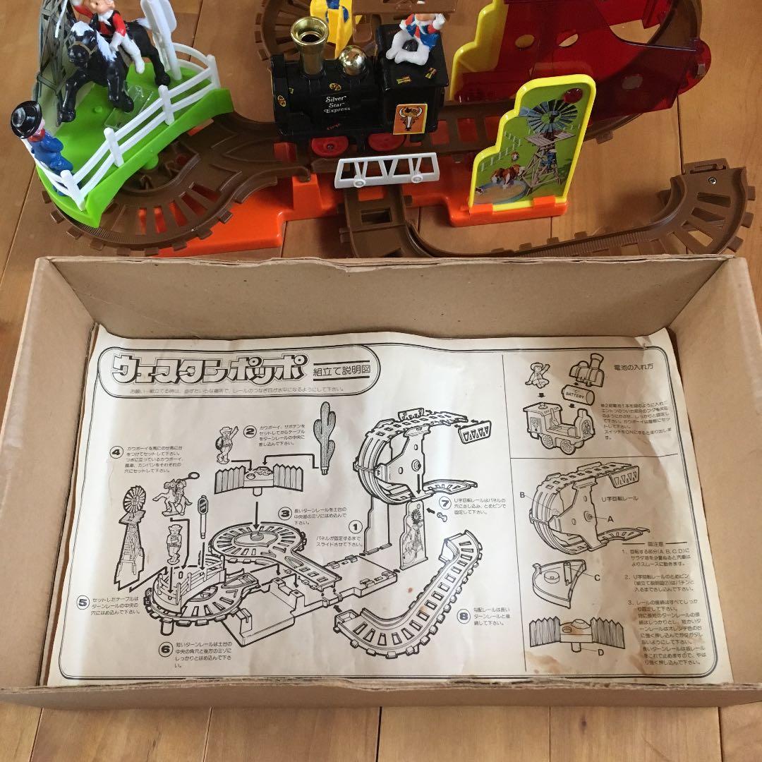 激レア くるくる回転汽車 ウェスタンポッポ