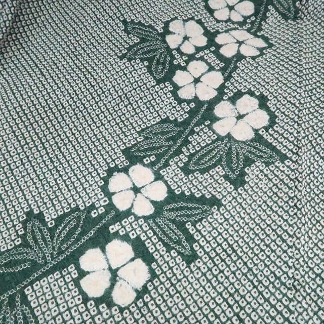 ノー天気ママ✾ｍ1920＊正絹 総絞り 辻が花 トール 振袖単品