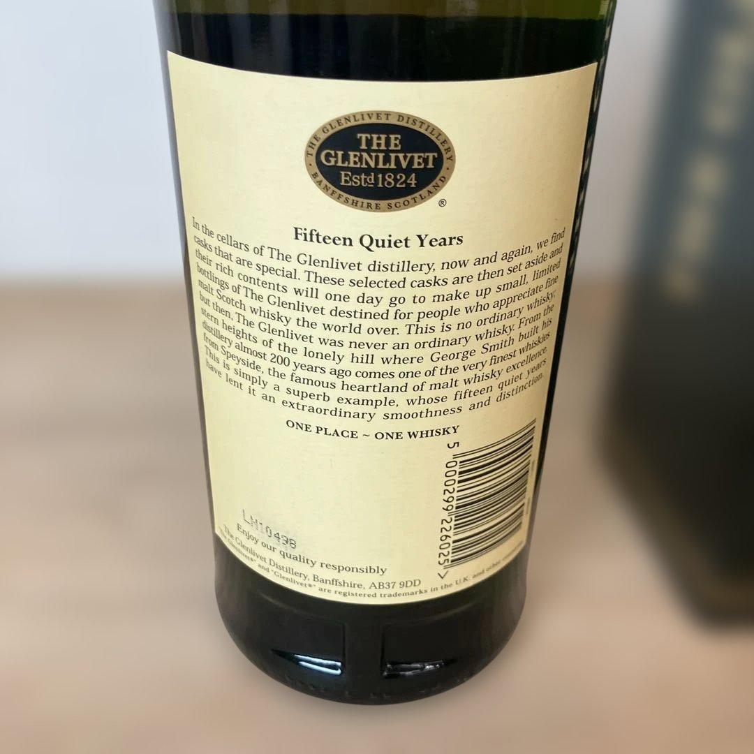 THE GLENLIVET 15 Year Old スコッチウイスキー1L