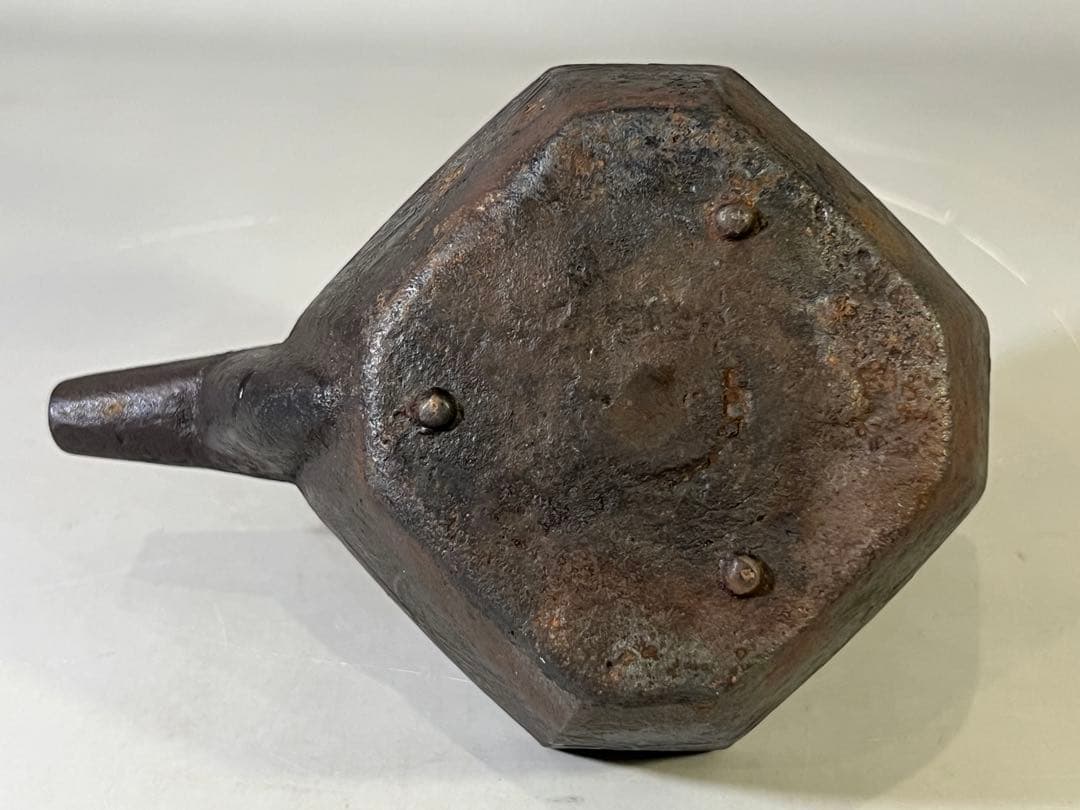 DT758 鉄瓶 銚子 替蓋付 共箱 美品