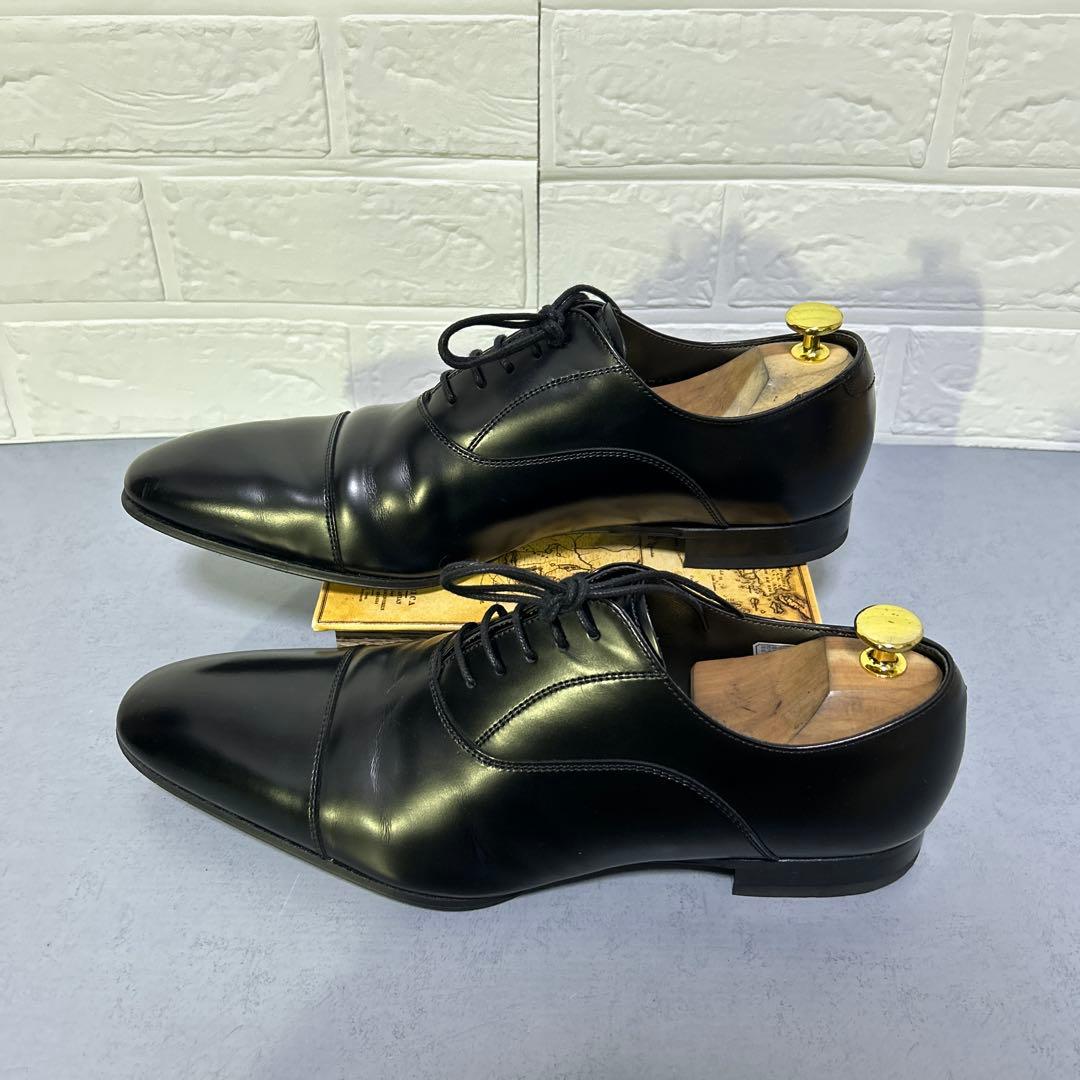 【超美品】リーガル　011R ストレートチップ　本革　レザー　黒