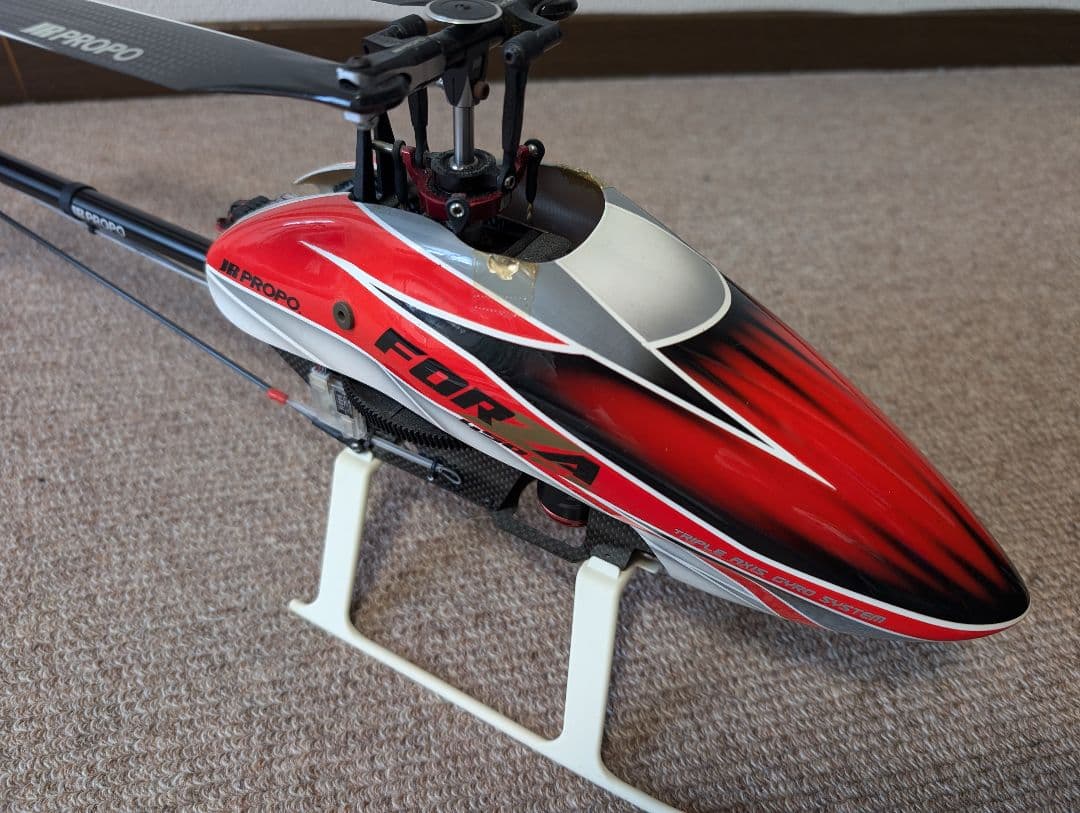 JR PROPO FORZA450 RCヘリコプター プロポXG14 ほか部品