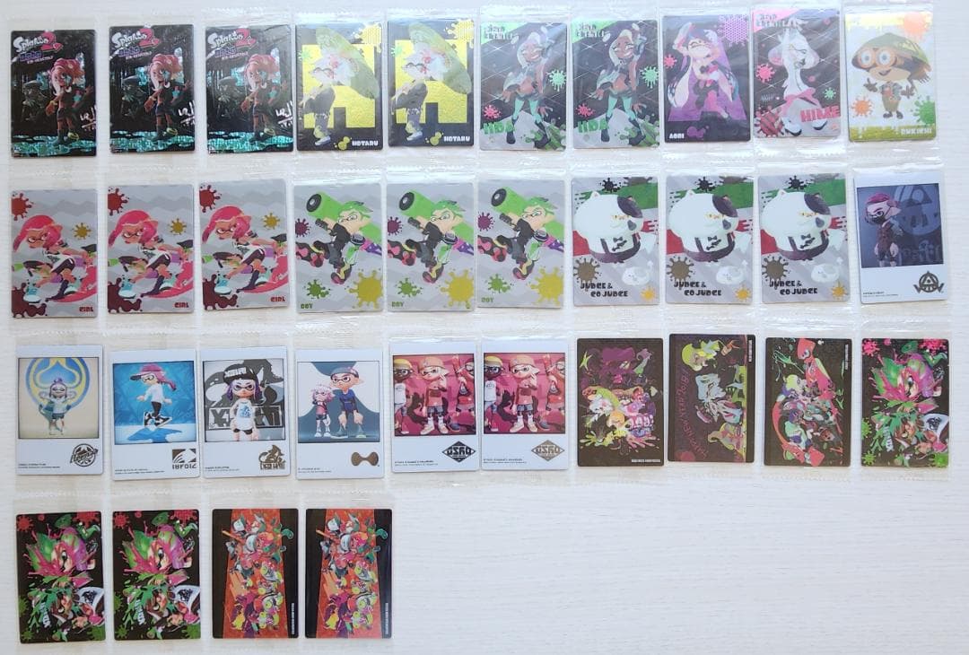 スプラトゥーン ウエハース 未開封 カード 34枚セット