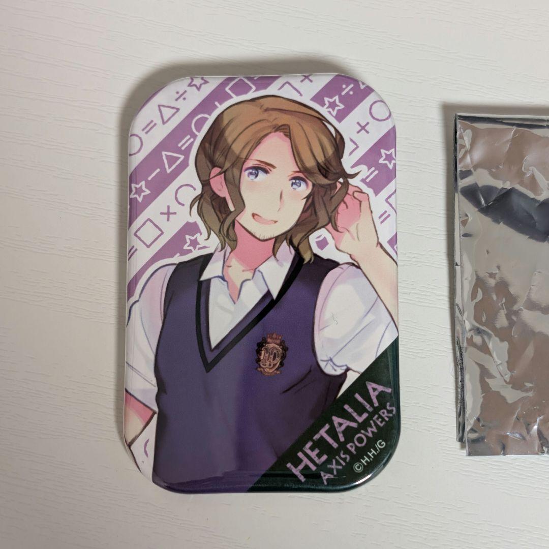ヘタリア フランス 学生風 缶バッジ 学園ヘタリア