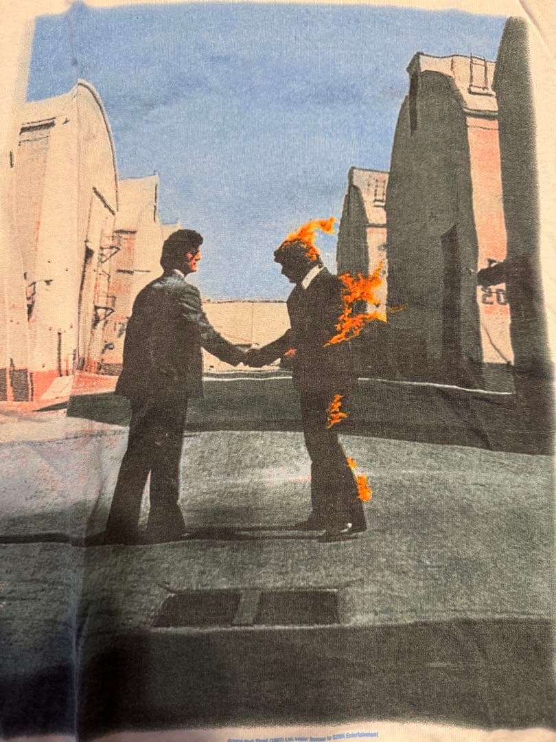 PINKFLOYD 白GILDANTシャツサイズS2008年コピーライト入り美品