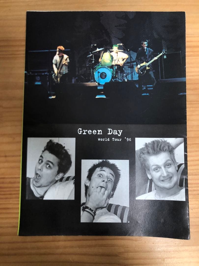 GreenDay World Tour '96 パンフレット