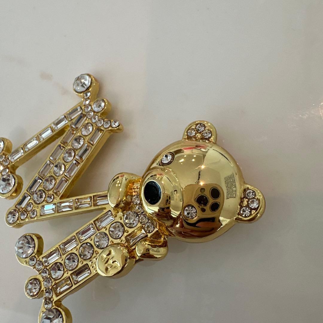 入手困難Max Mara テディベア ブローチ