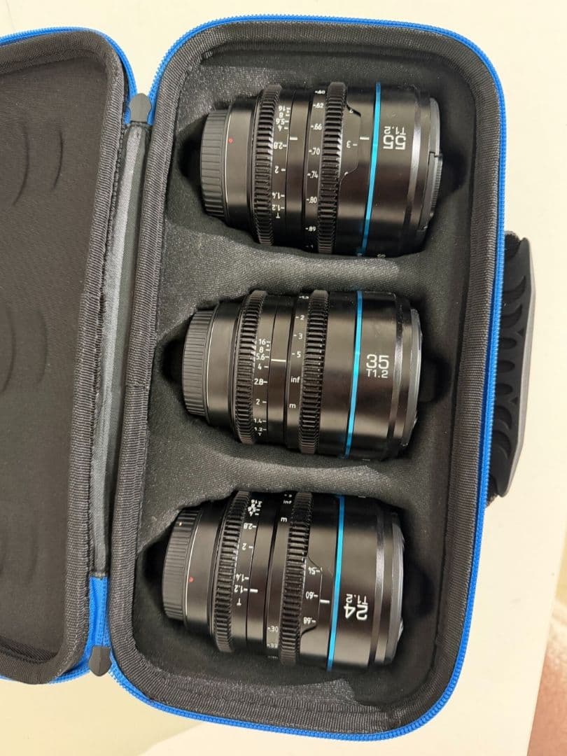レンズ(単焦点) SIRUI Night Walker 24/35/55 T1.2 Sony E
