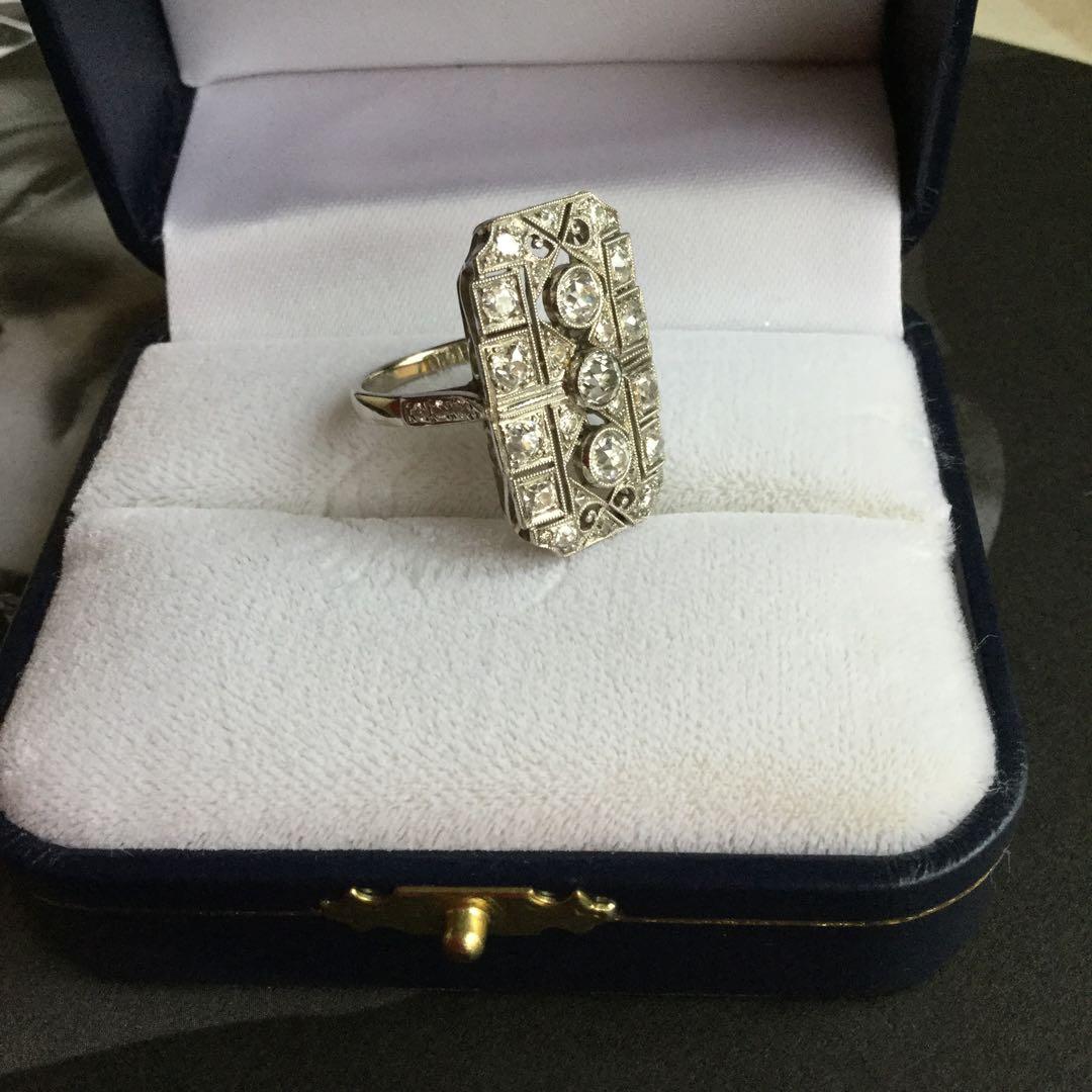 ☆アンティーク/ダイヤモンドリング