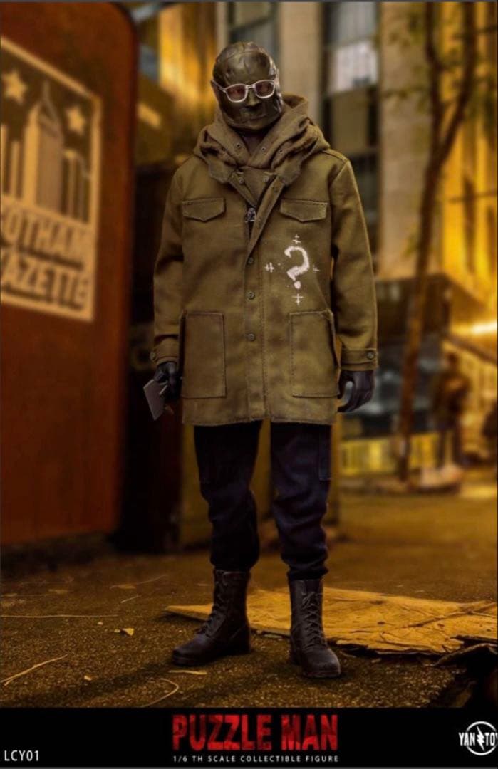 YAN TOYS 1/6リドラー　PUZZLE Man バットマン　フィギュア