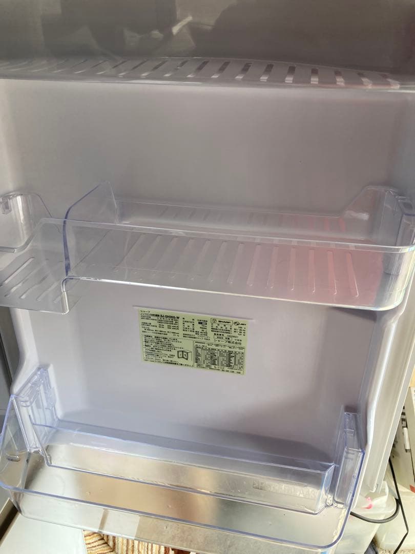 シャープ　冷蔵庫　SJ-GH35G-W 2023年製