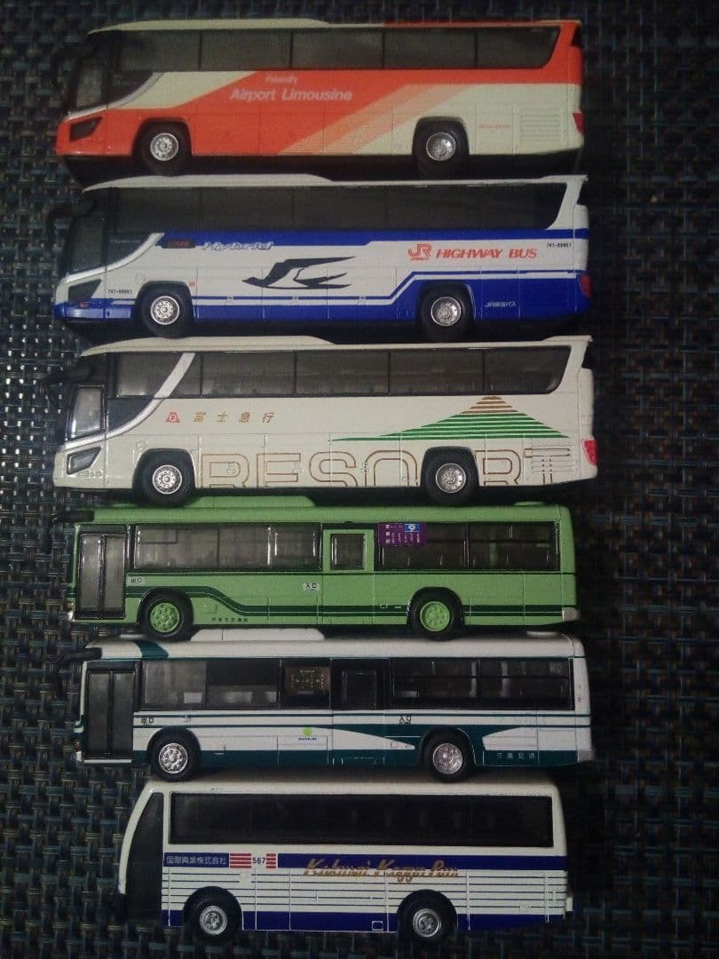 バス６台セット
