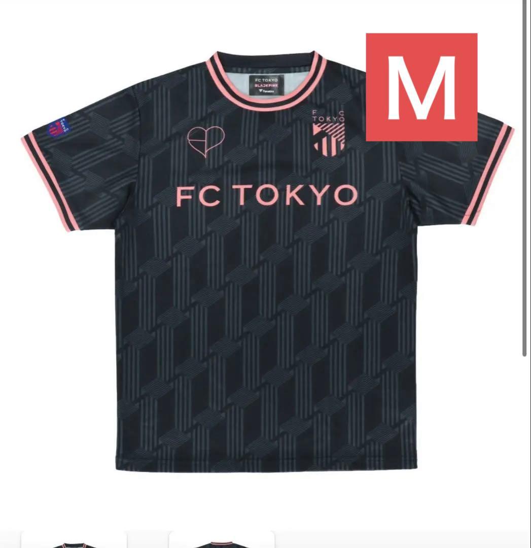 FC東京×BLACKPINK コンフィットTシャツ　ブラック(M)