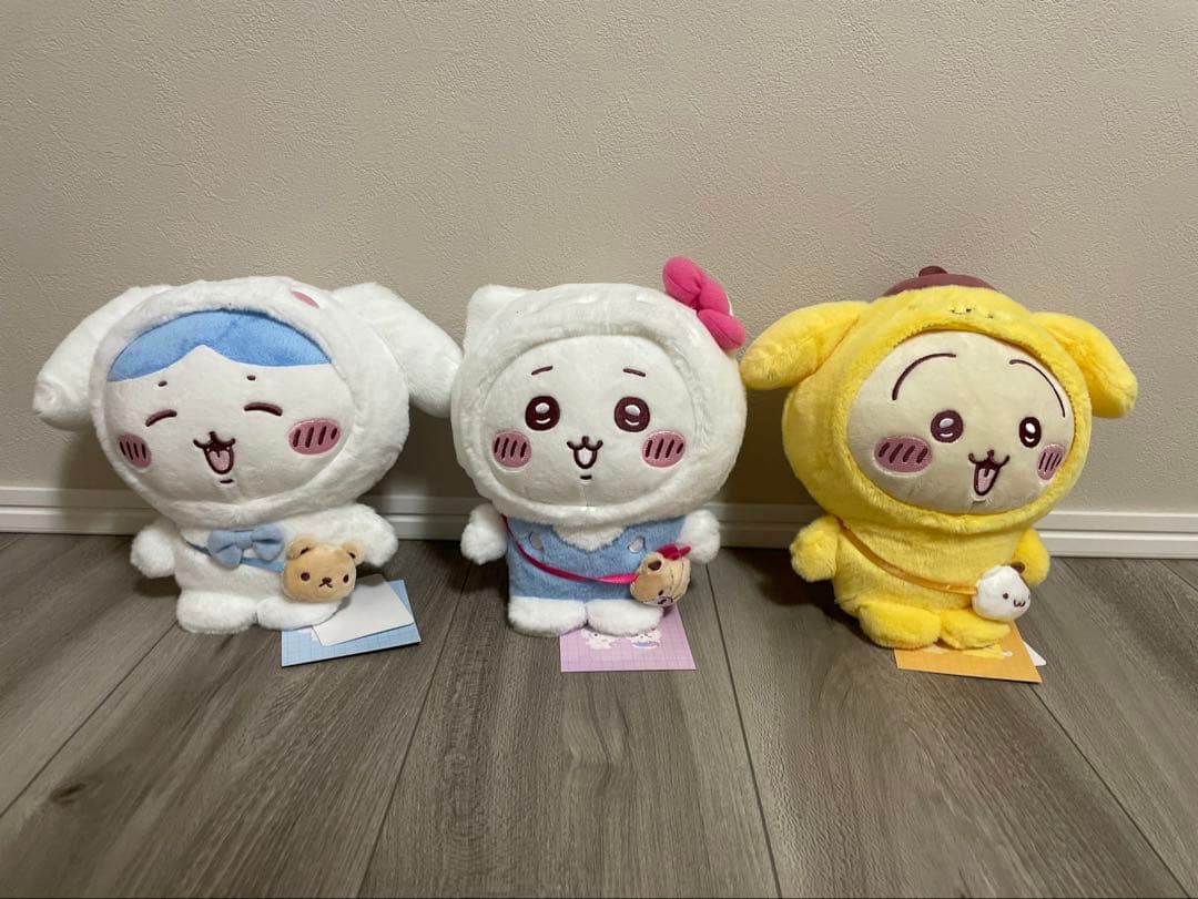サンリオ ちいかわ コラボ ぬいぐるみ