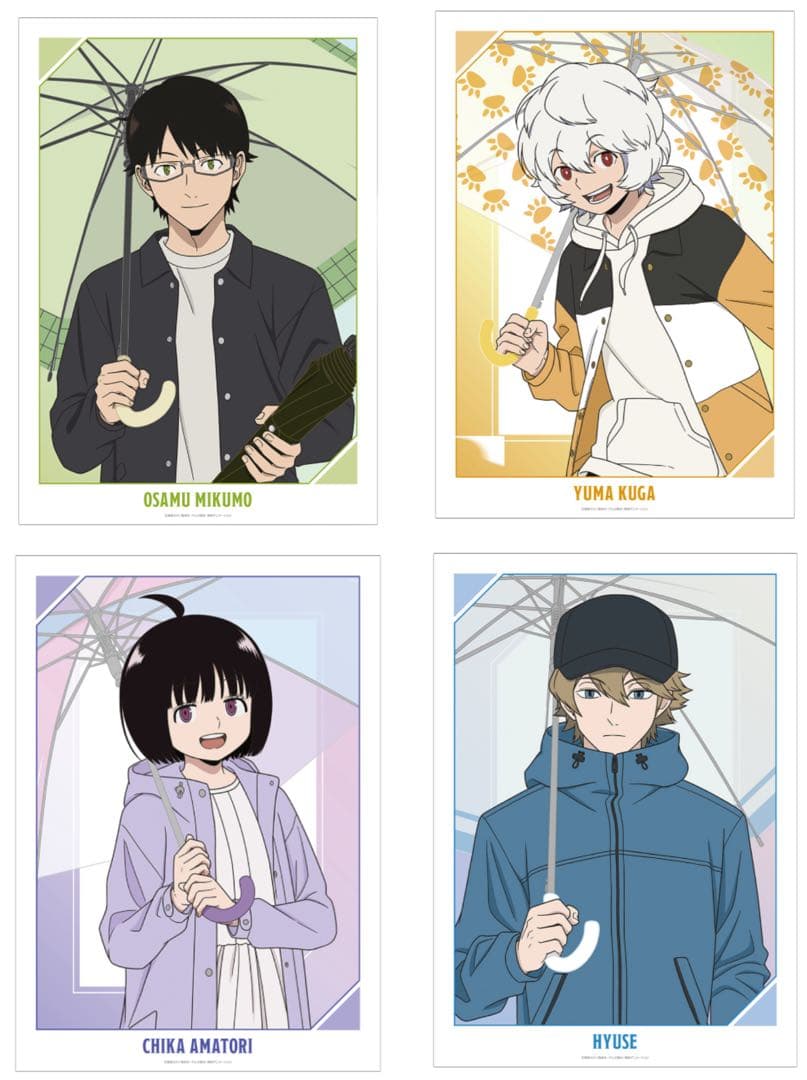 ワールドトリガー 玉狛第二 ポスター 4点まとめセット