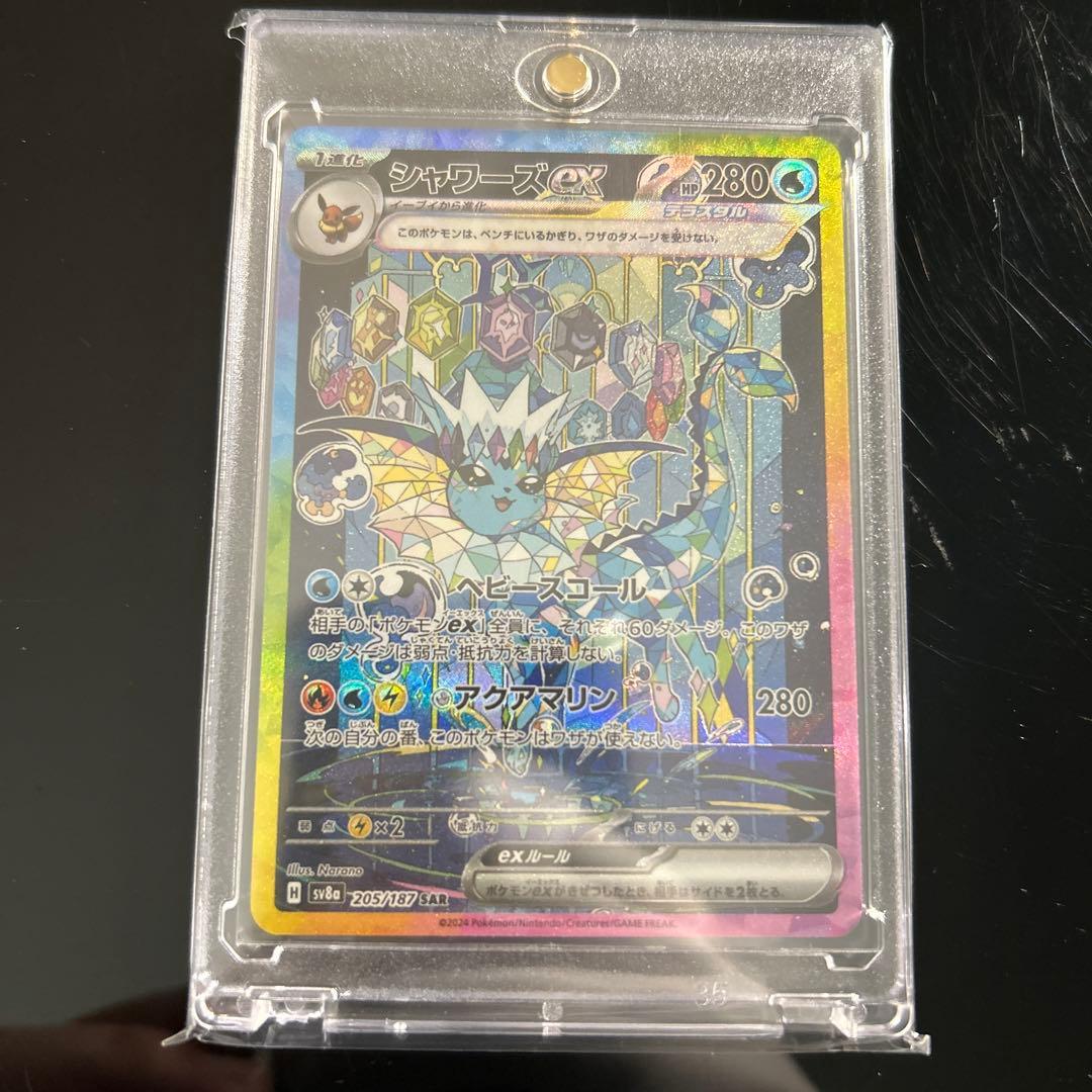 本*す様 美品)テラスタルフェスex ブイズ9種sarまとめ売りUVローダー付