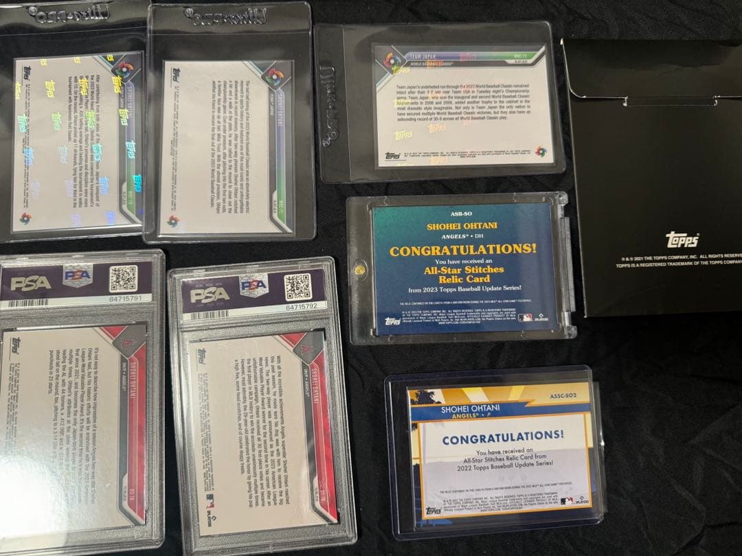 大谷翔平　topps WBCカード 等