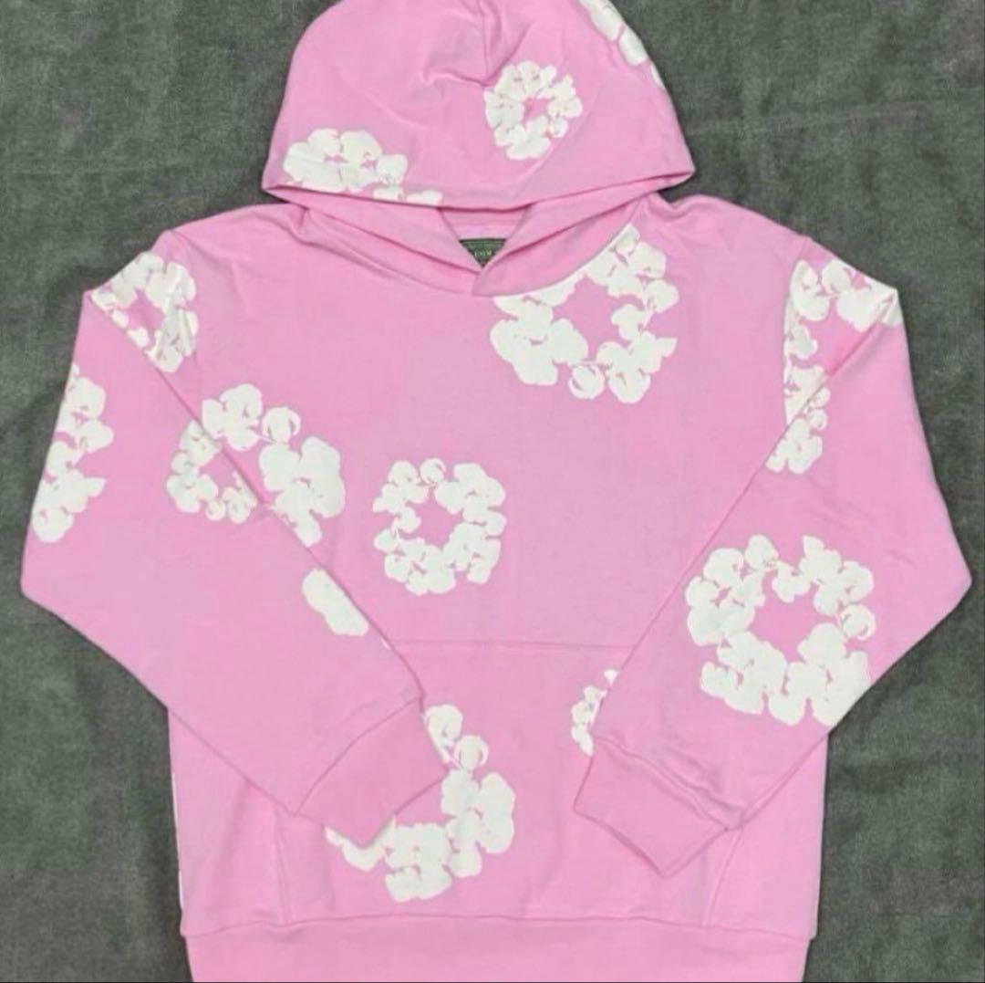 DENIM TEARS フラワーパターン パーカー Sサイズ