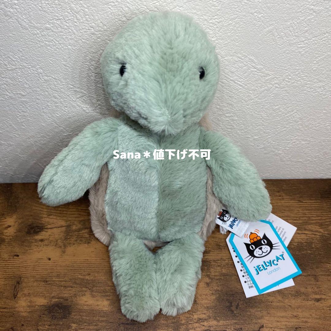 廃盤　新品　ジェリーキャット　バシュフル　カメ　Bashful Turtle S