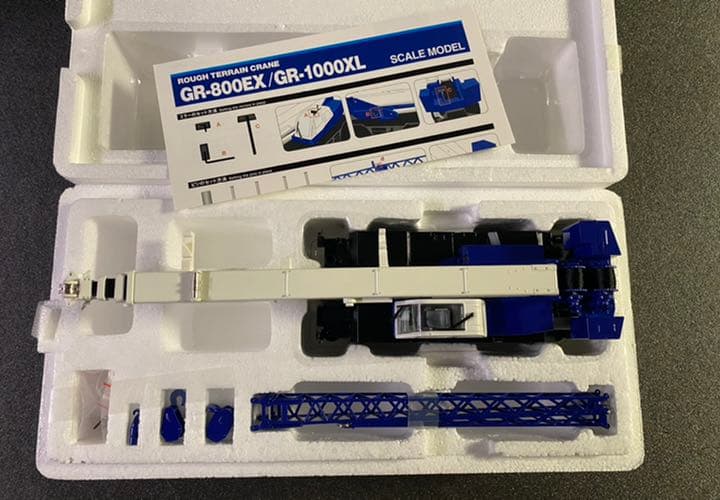 タダノ　TADANO GR800EX ラフテレーンクレーン　スケールモデル