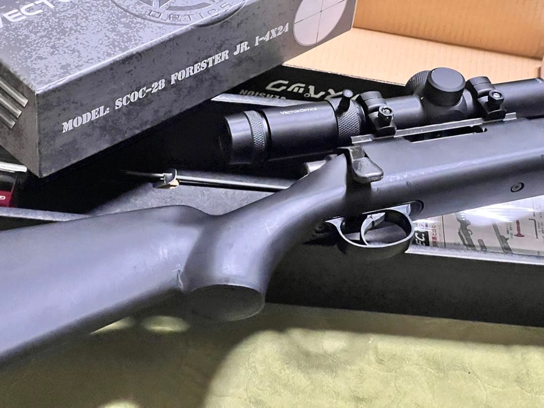 co2ガスセミオートVSR Gスペック スコープ付き