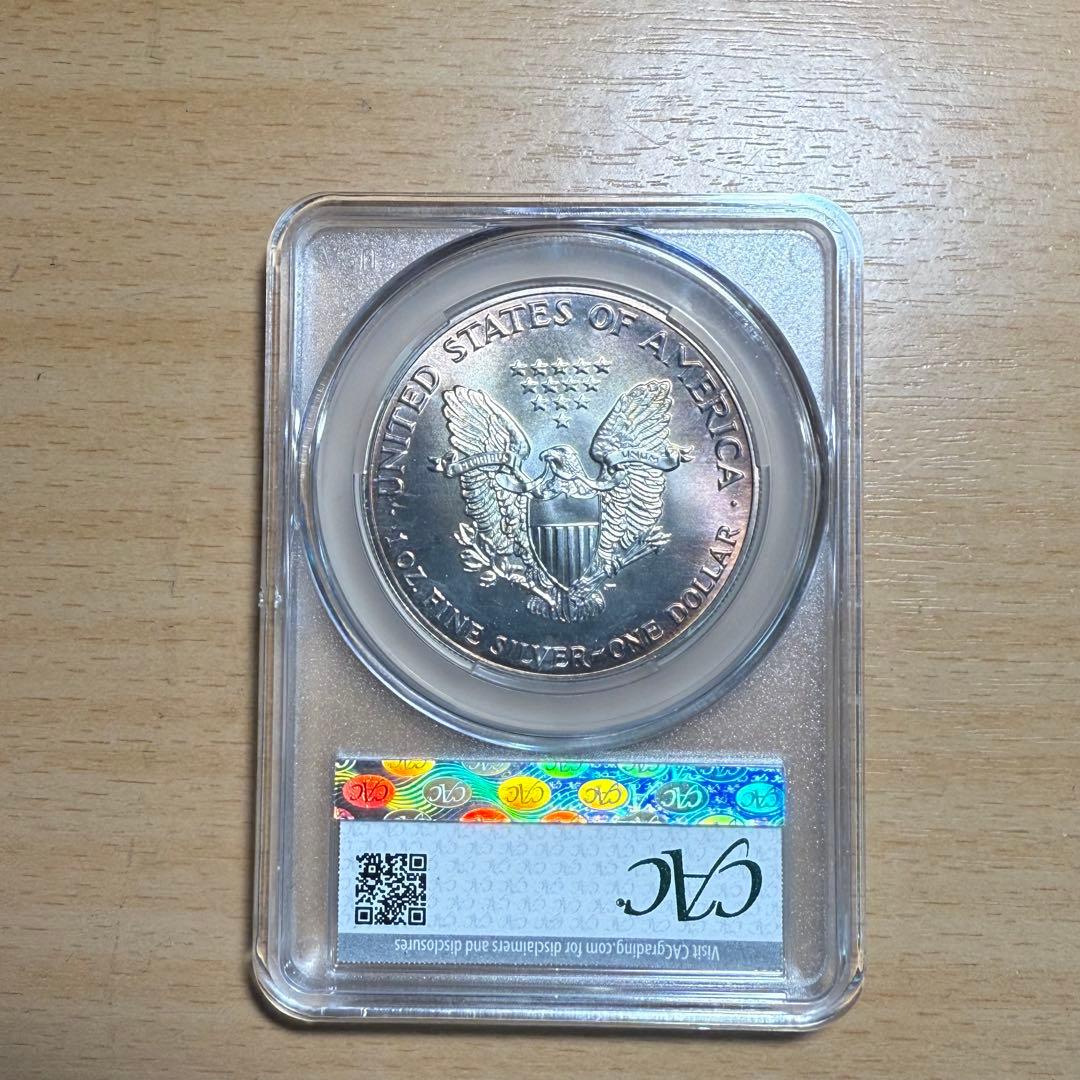 ゆ*み様 1987年 CAC MS67 シルバーイーグル