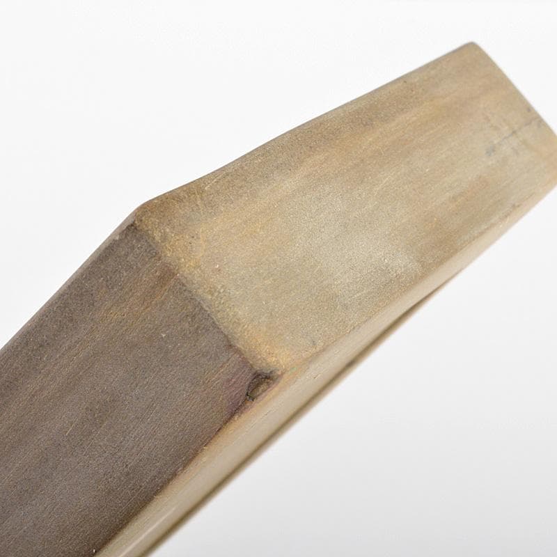 中国　書道具　花瓶刻　端渓硯　唐木箱付　C　6184