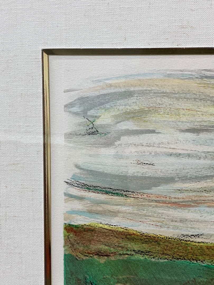 ロビー様カシニョール リトグラフ 九月 大型 貴婦人　1993年　54/200