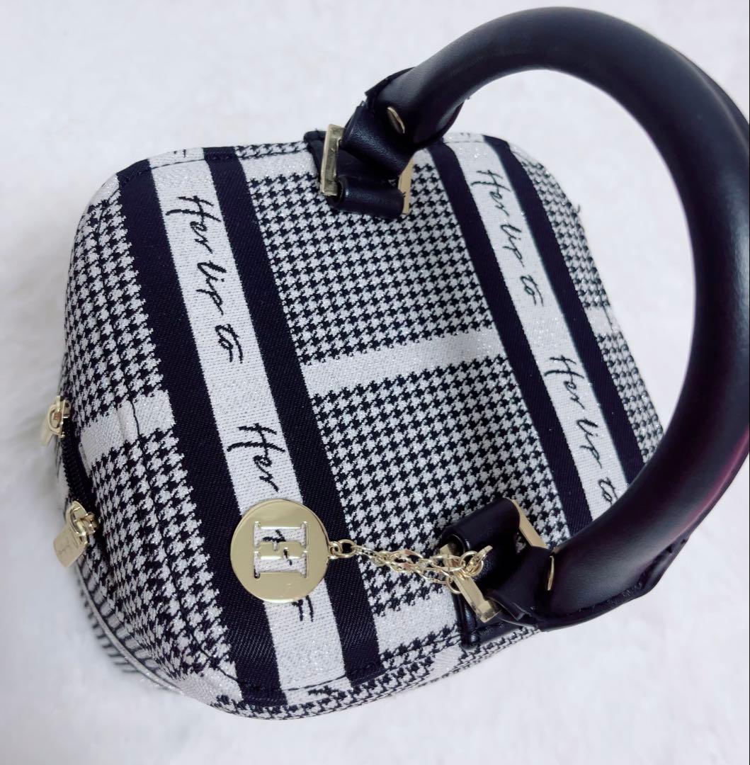 herlipto HLT Jacquard Vanity Bag 美品