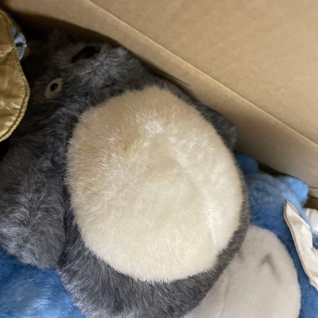 となりのトトロ　レトロ　ぬいぐるみ　大トトロ3 中トトロ2 ネコバス1