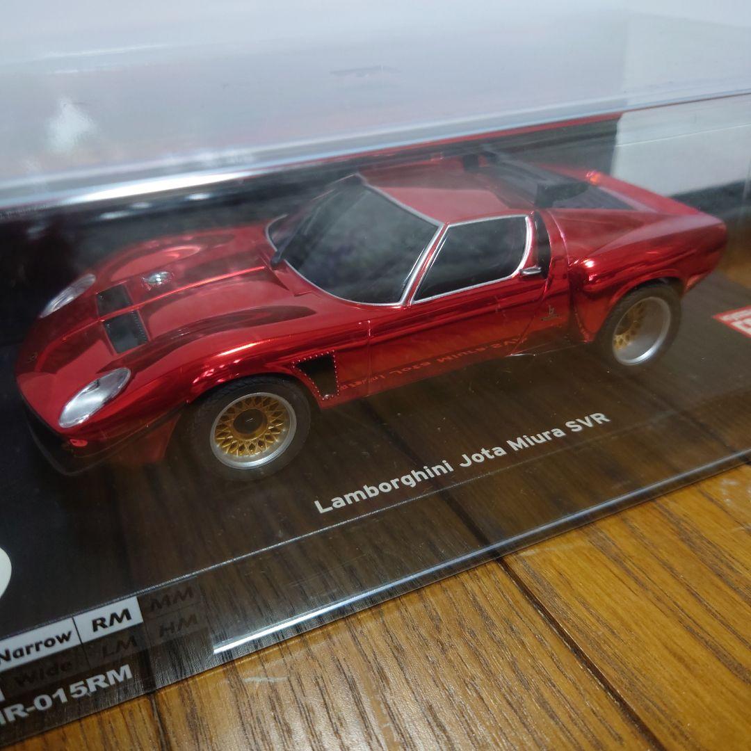 ★京商ミニッツボディ ランボルギーニ イオタ SVR (クロームレッド)