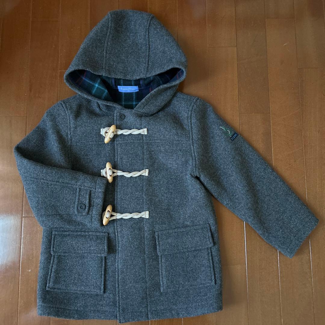 ファミリア　ダッフルコート　120㎝