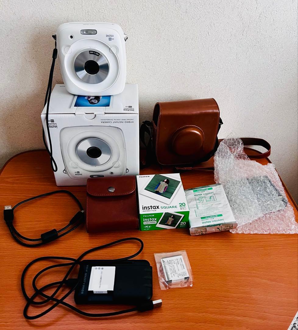 instax SQUARE SQ10＋オプション品フィルム付きフルセット（新品）