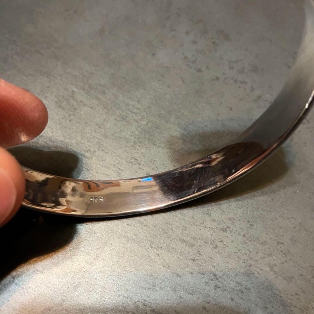 SILVER925 NATIVE BRACELET/シルバー/バングル